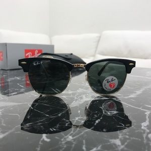 ☀️ New Authentic Polarized Ray-Ban Clubmasters ☀️